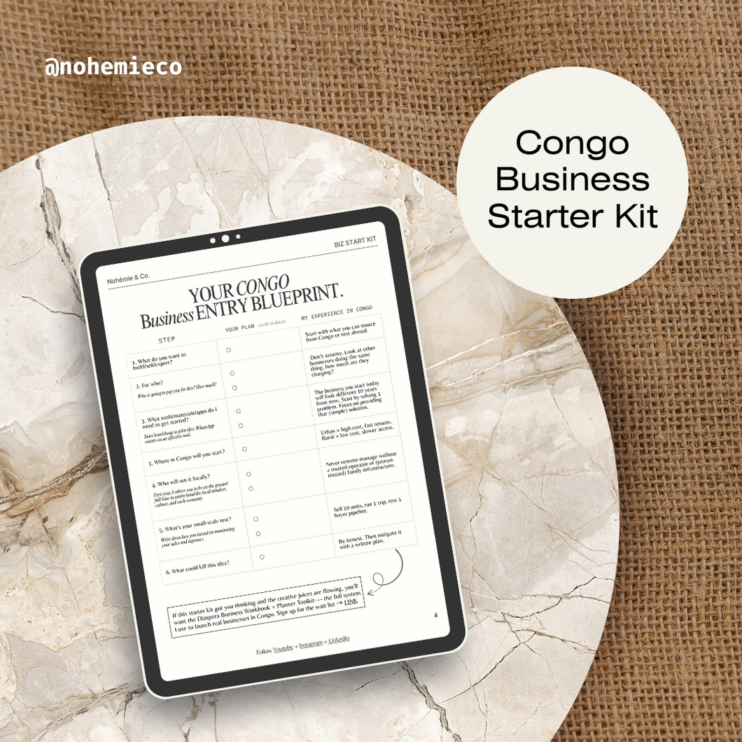 Business in Congo Starter Kit (PDF Download)